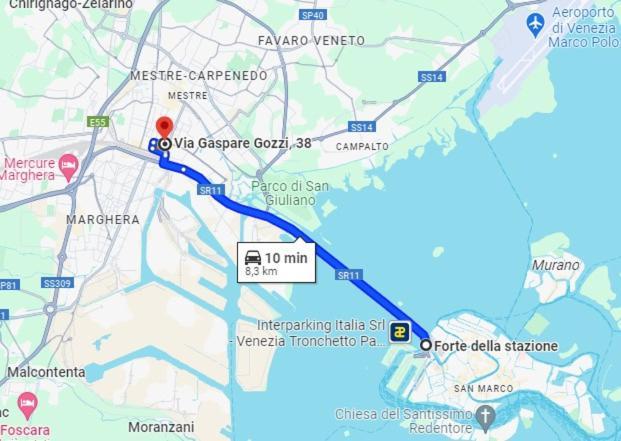 Gozzi House - Comoda Casa - Free Parking - Easy To Venice! Mestre Zewnętrze zdjęcie